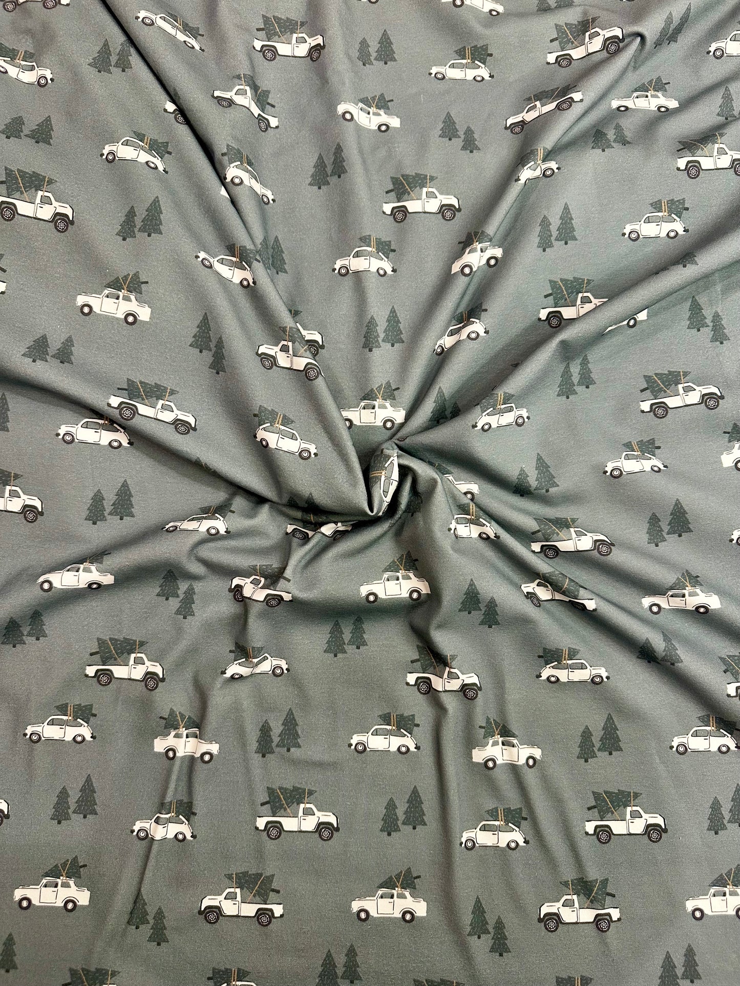 Pick a tree Jersey Knit Fabric FF