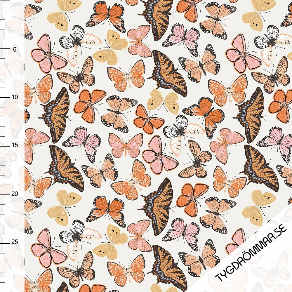 Summer Butterfly Lycra swimsuit material