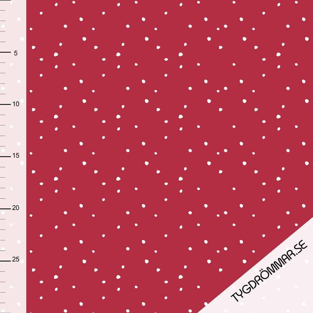 Mini Spots Red Ribbed- TD