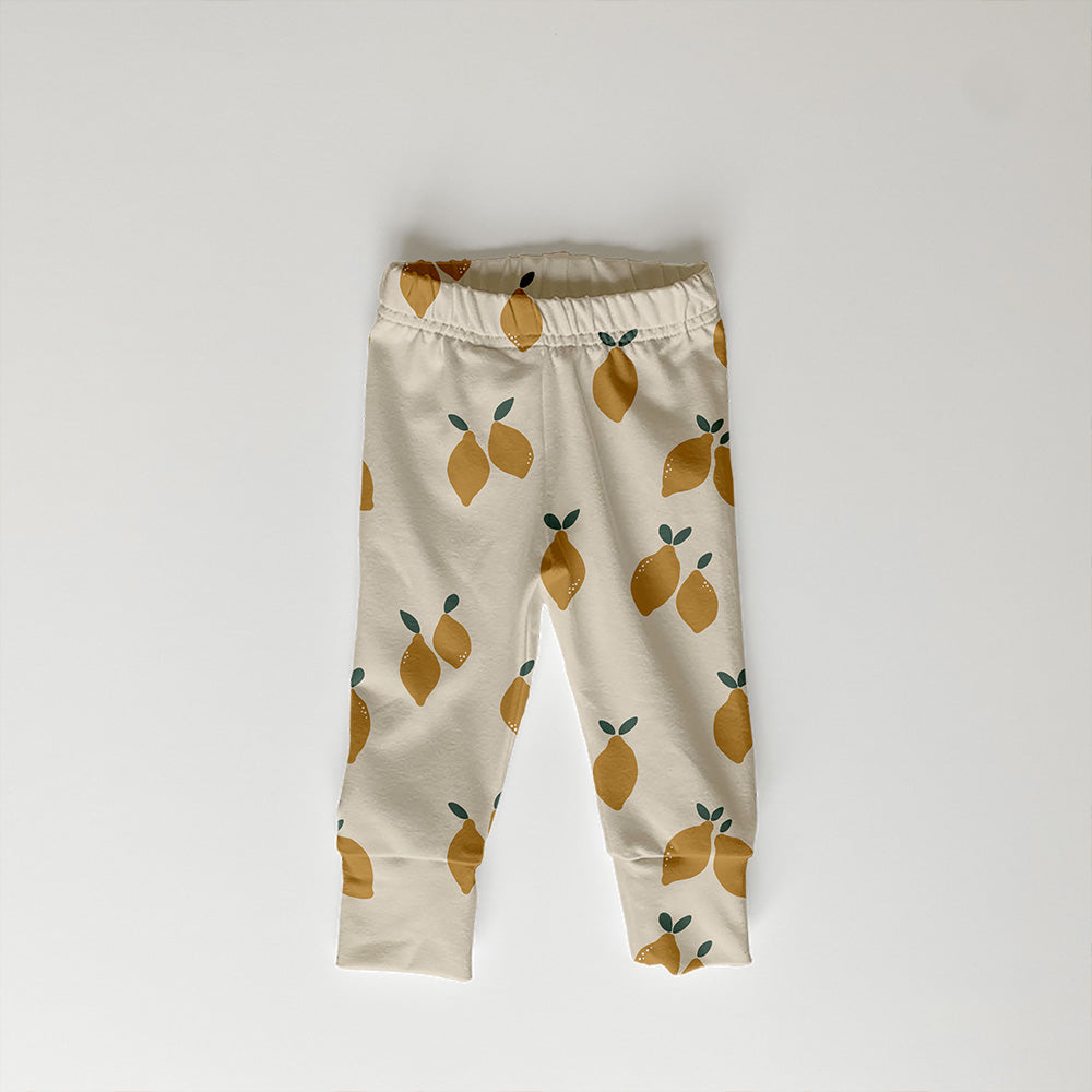 Lemons Ribbed Knit- TD